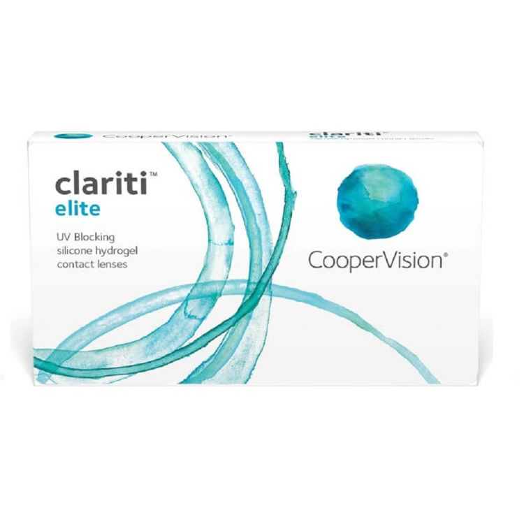  Зображення Cooper Vision Clariti Elite Φακοί Μυωπίας Μηνιαίοι 6τμχ 
