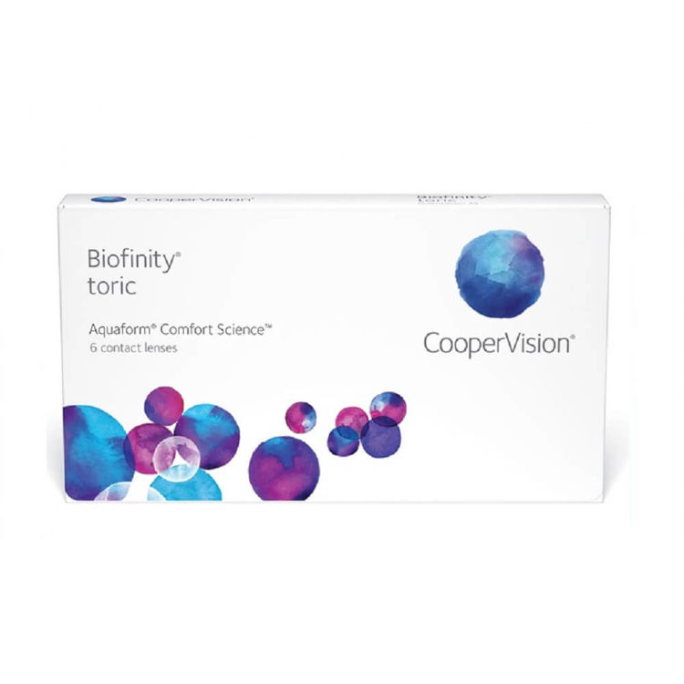  Зображення Cooper Vision Biofinity Toric (6 лінз) 