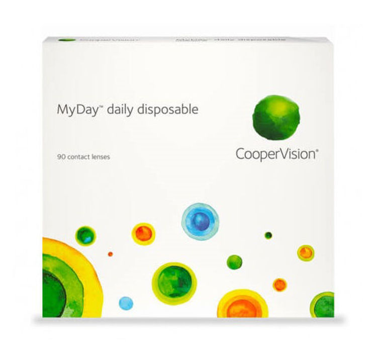 Зображення Cooper Vision MyDay daily disposable (90 лінз) 